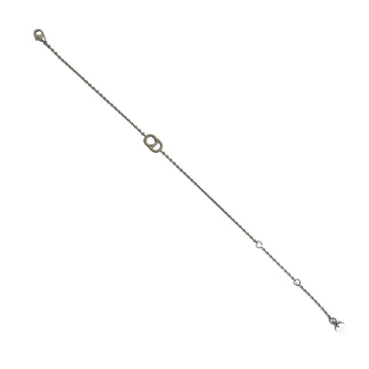 クリスチャン ディオール CD ロゴ チェーン ブレスレット