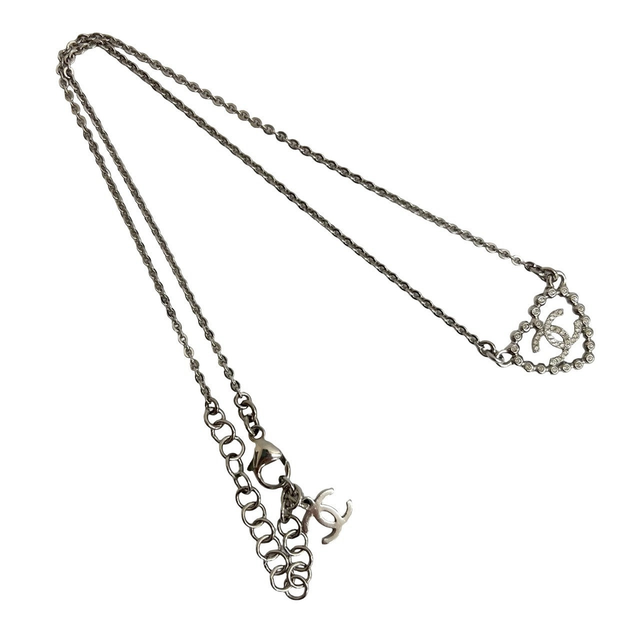 シャネル ココマーク ハートモチーフ ネックレス ペンダント