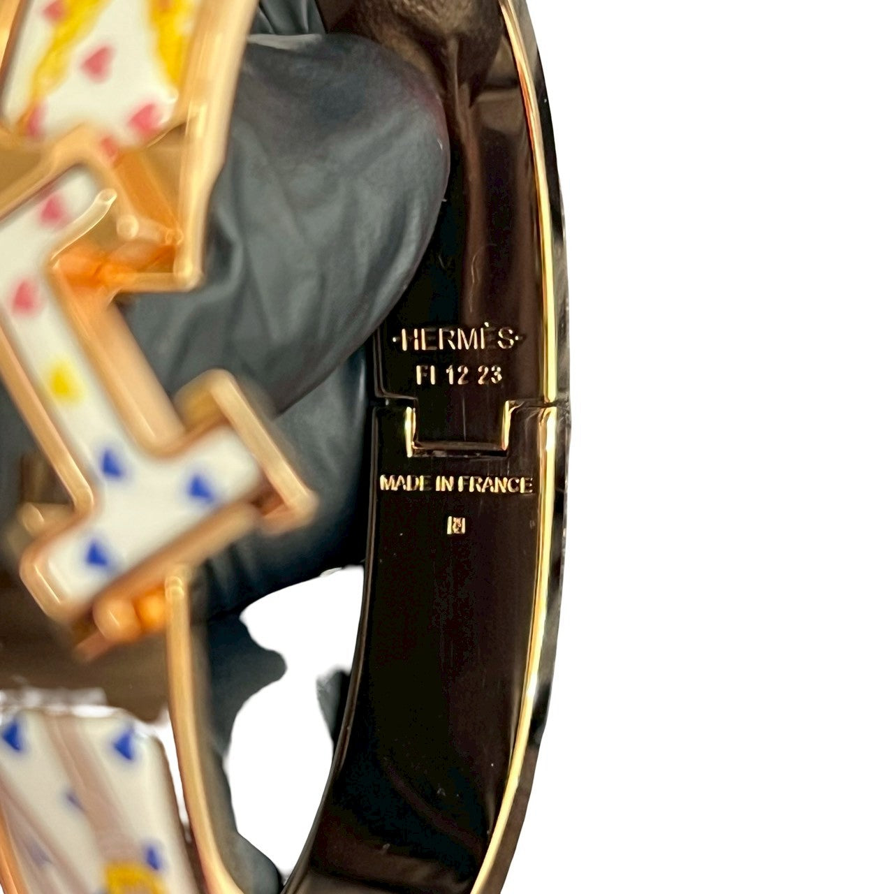 エルメス クリック H ブレスレット ブリッド ドゥ ガラ ラブ