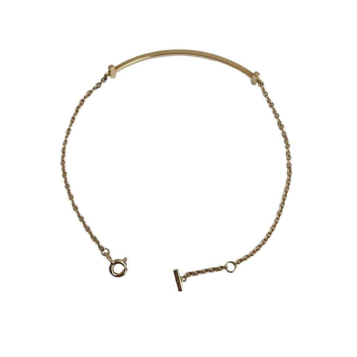 ティファニー T スマイル Au750 ブレスレット