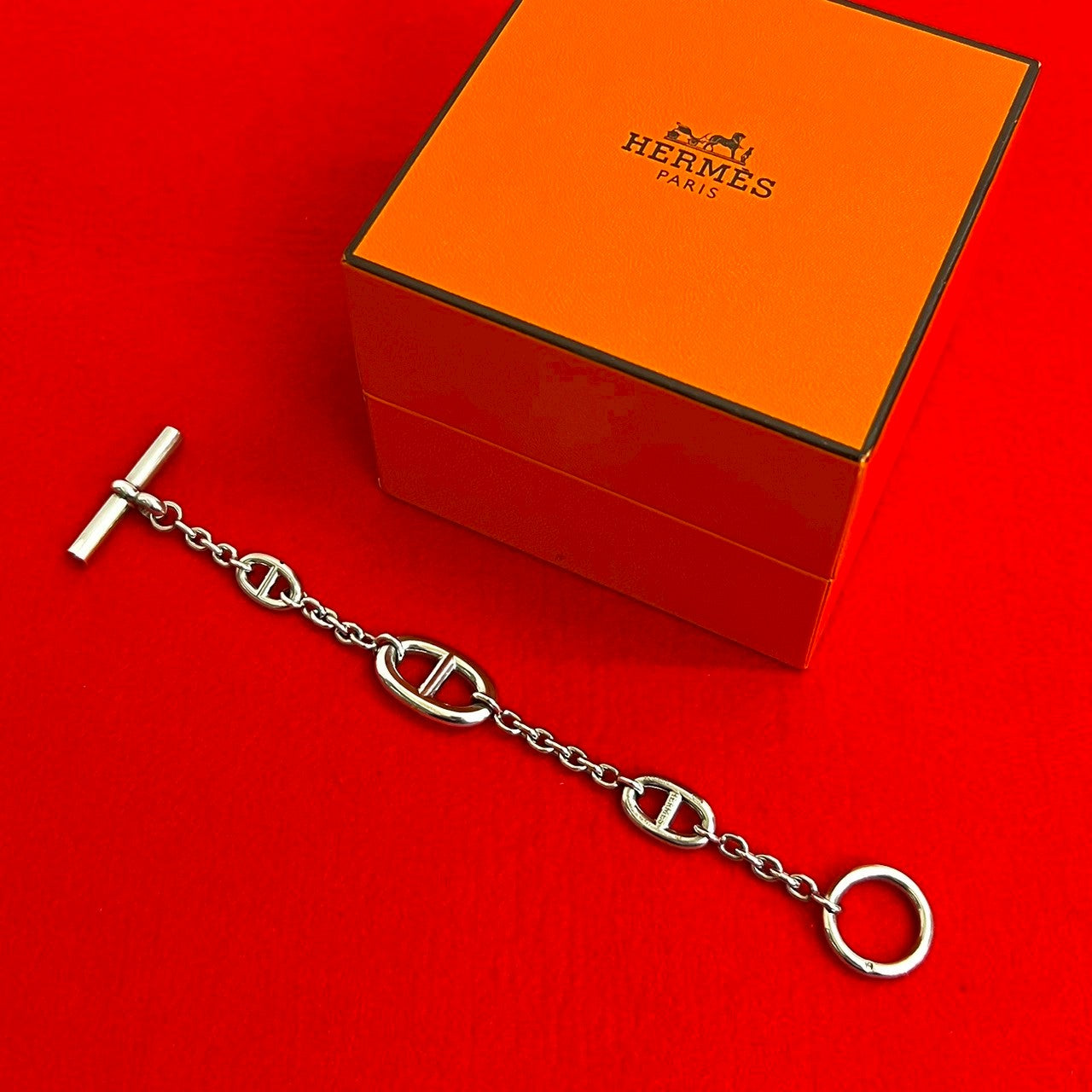 エルメス ファランドール シルバー925 ブレスレット