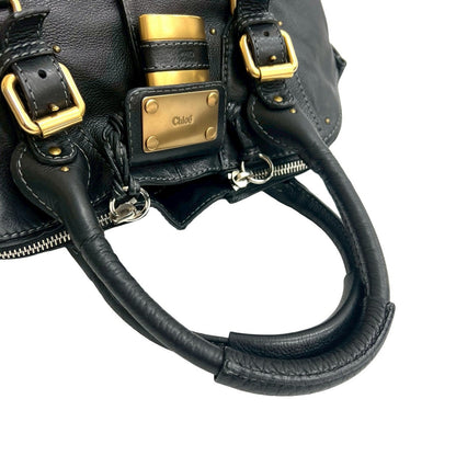 クロエ パディントン レザー ハンドバッグ