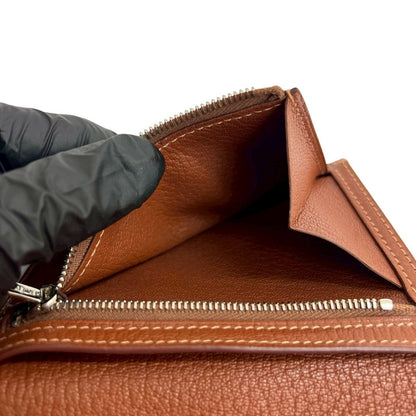 エルメス ベアン シェーブル ミゾール コンパクト ウォレット