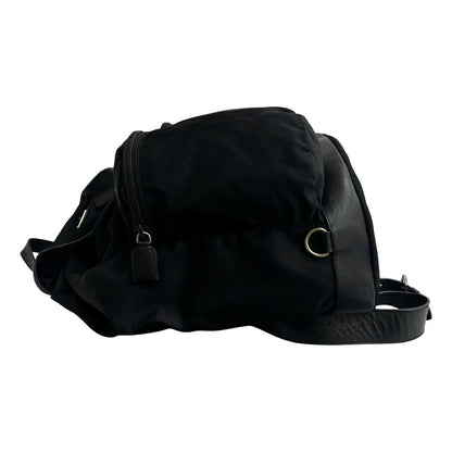 プラダ ナイロン サフィアーノレザー バックパック