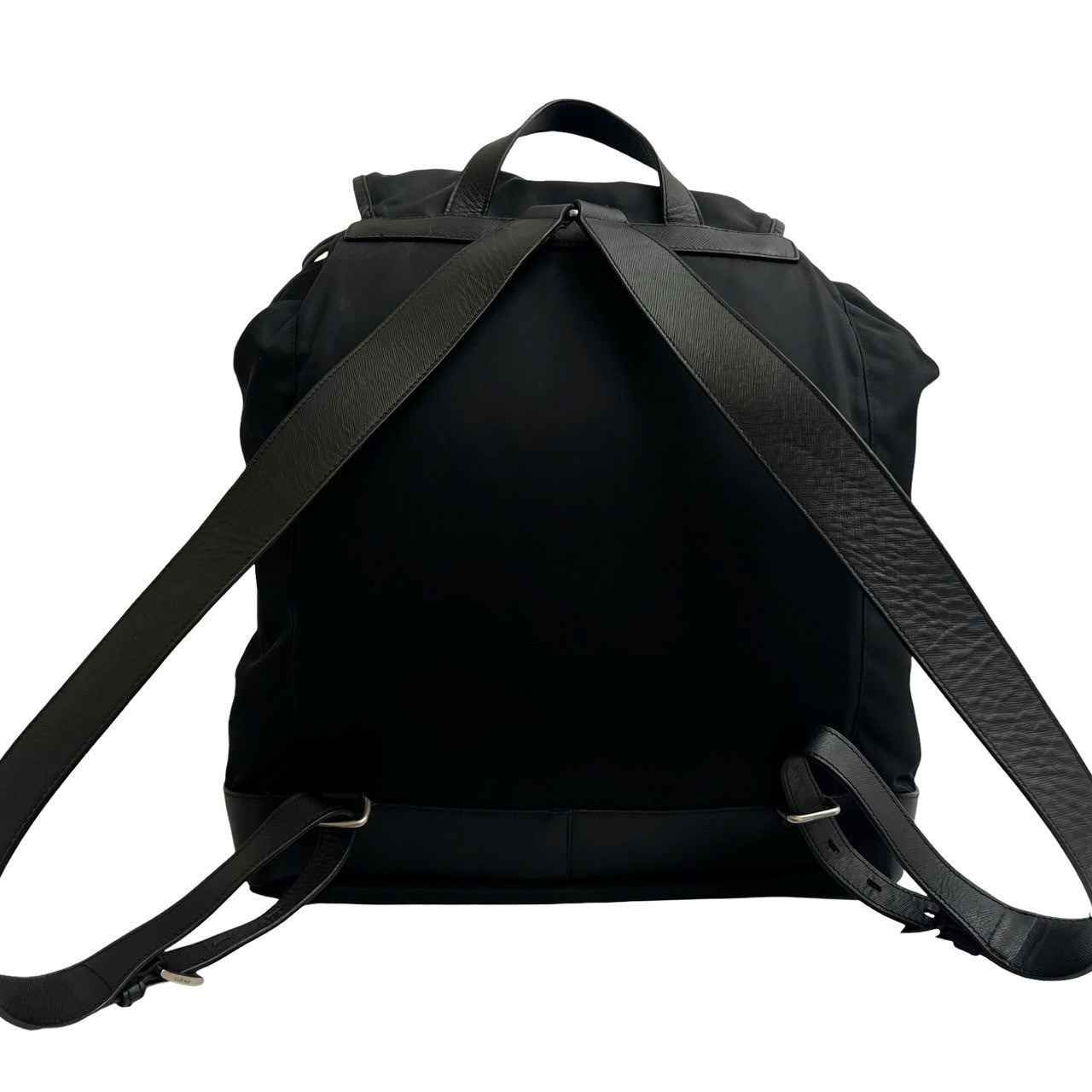 プラダ ナイロン サフィアーノレザー バックパック