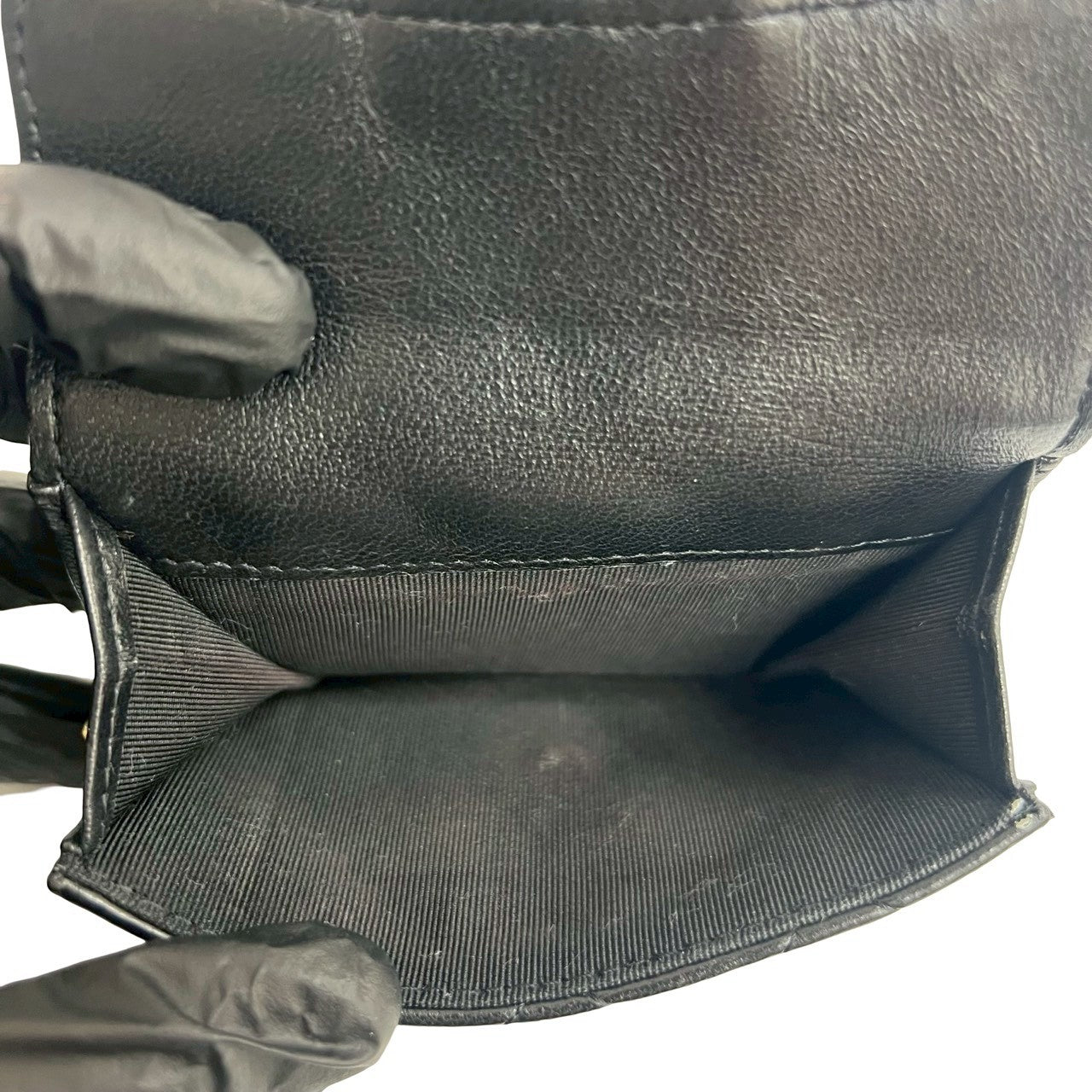 シャネル マトラッセ ラムスキン ウォレット