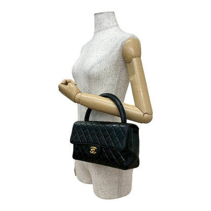 シャネル マトラッセ ラムスキン ハンドバッグ