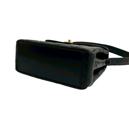 シャネル ダイアナ フラップ ラムスキン ショルダーバッグ