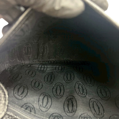 カルティエ マストライン レザー ショルダーバッグ