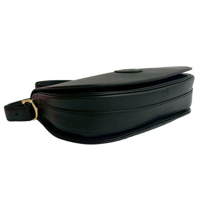 カルティエ マストライン レザー ショルダーバッグ