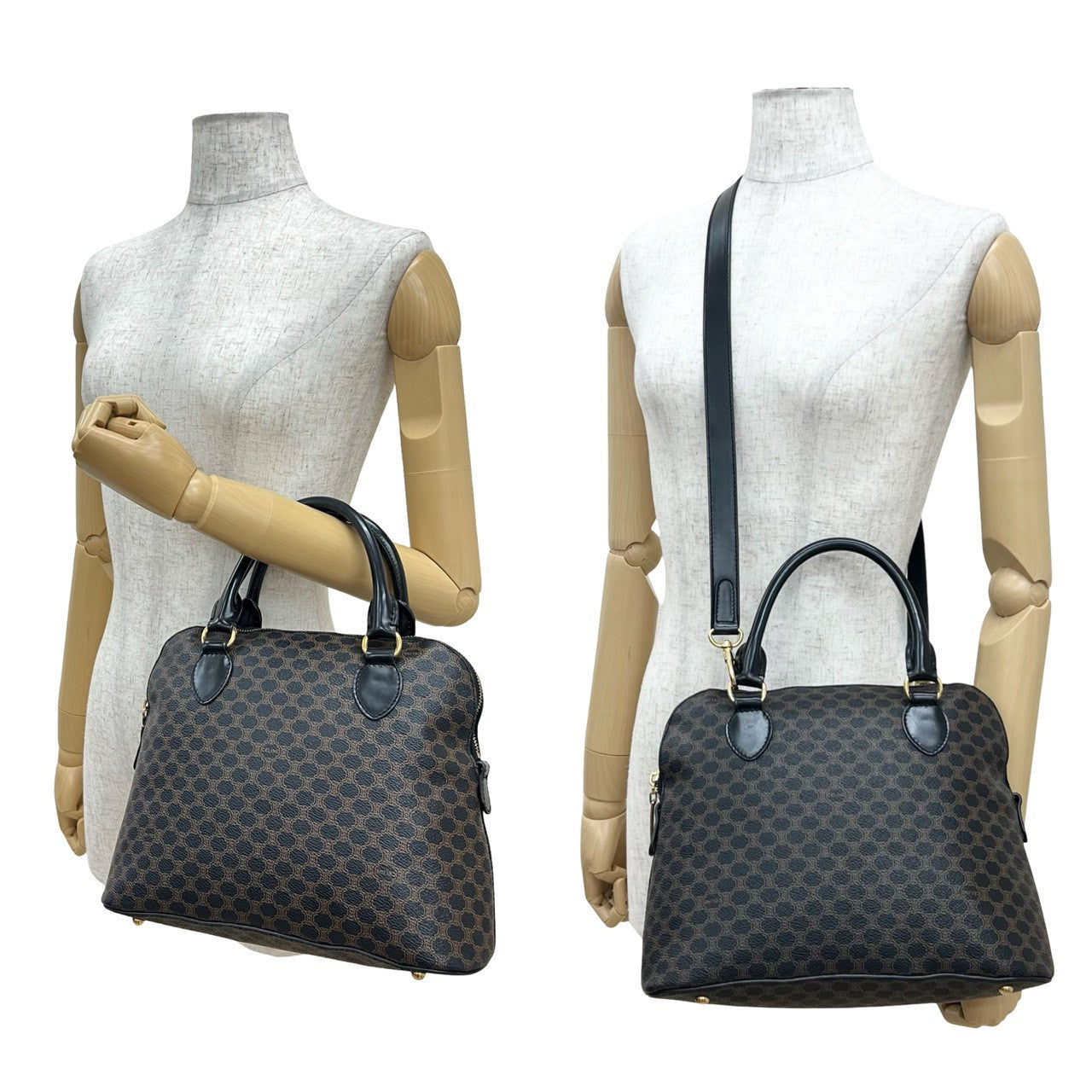 セリーヌ マカダム ブレゾン 2WAY バッグ