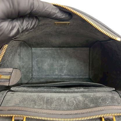 セリーヌ ラゲージ マイクロ ショッパー レザー 2WAY バッグ