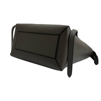 セリーヌ ラゲージ マイクロ ショッパー レザー 2WAY バッグ