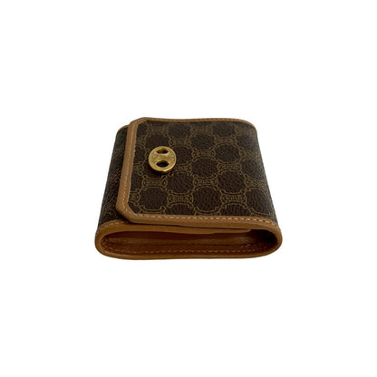 セリーヌ マカダム ブラゾン トリオンフ レザー コインケース