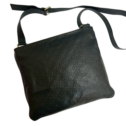 グッチ GGロゴ レザーショルダーバッグ