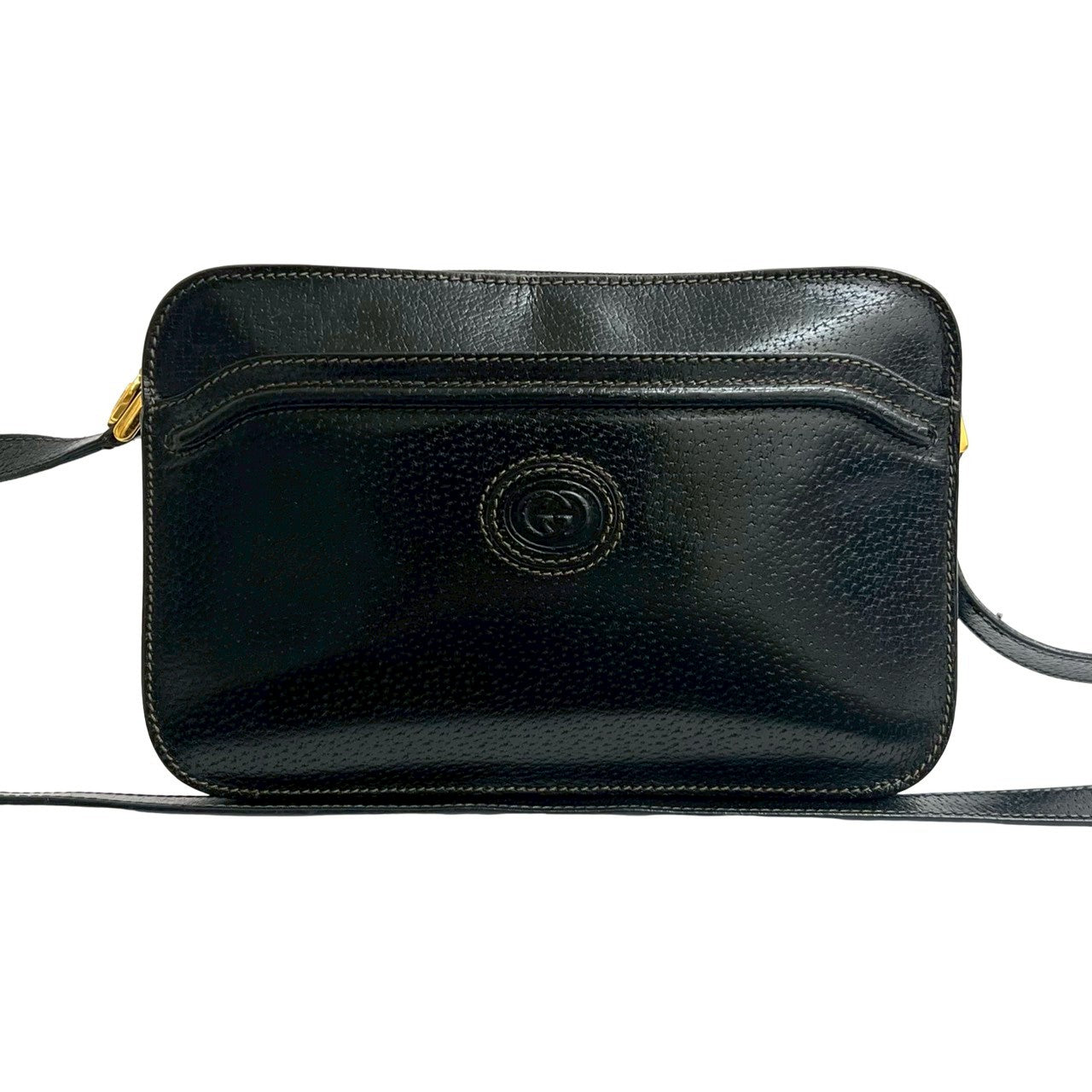 グッチ レザー ショルダーバッグ