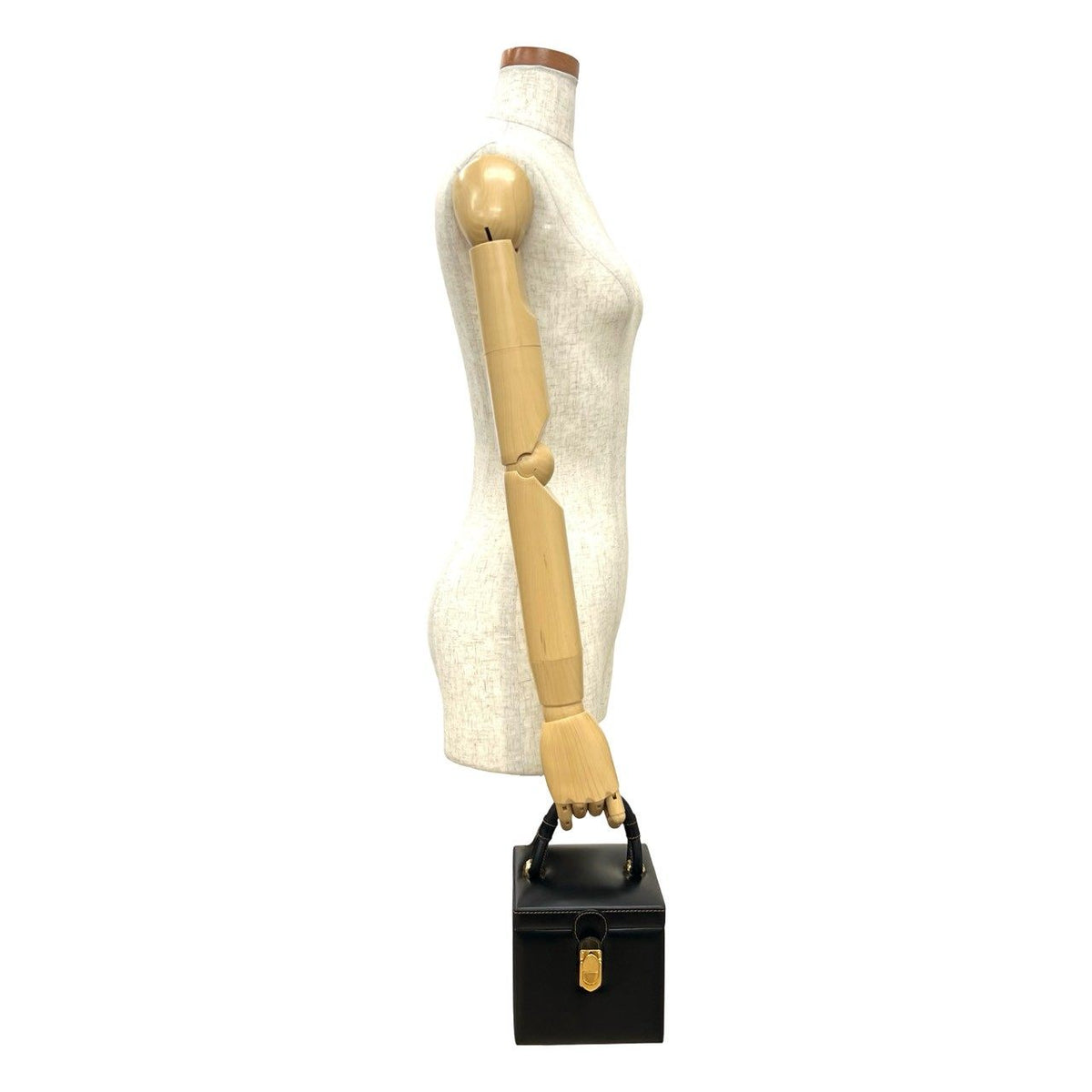 ロエベ アナグラム レザー ハンドバッグ