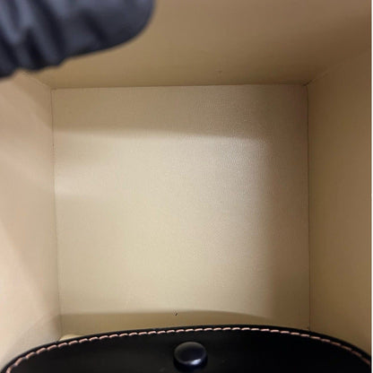 ロエベ アナグラム レザー ハンドバッグ