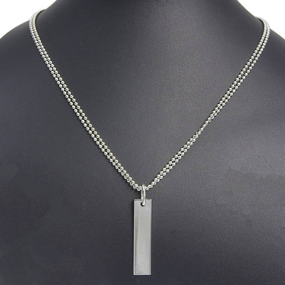 グッチ バー シルバー ネックレス