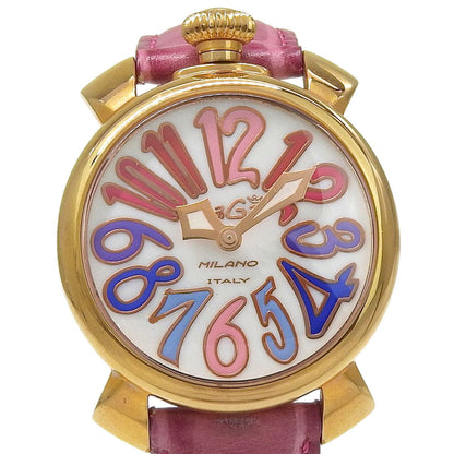 ガガミラノ マヌアーレ40 金メッキ クオーツ