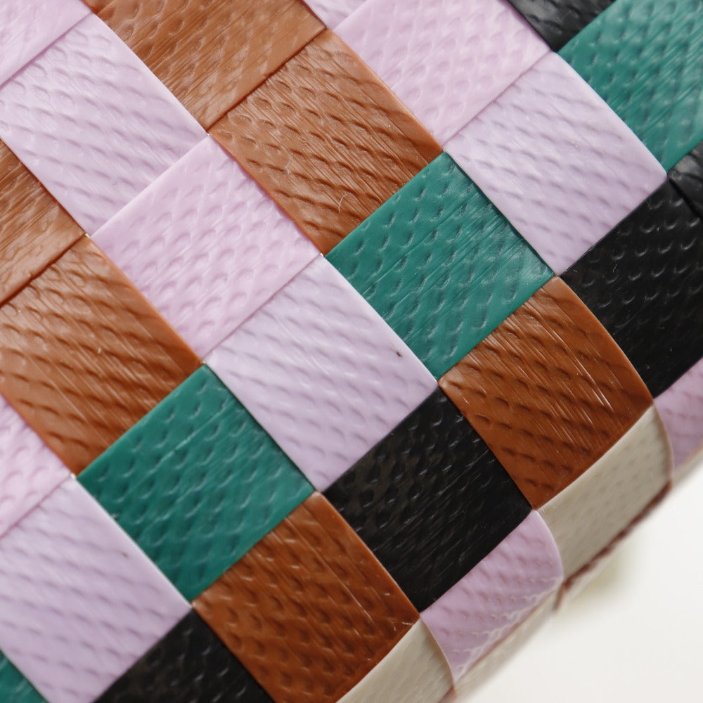 マルニ ウーブン マイクロ バスケット バッグ