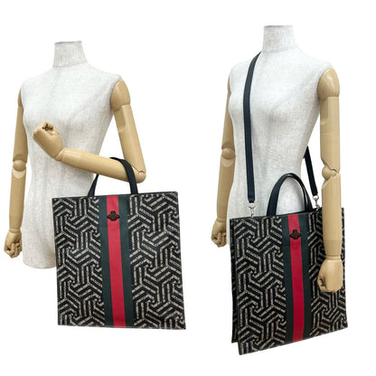 Gucci GG カレイド ビー レザー 2way トート バッグ