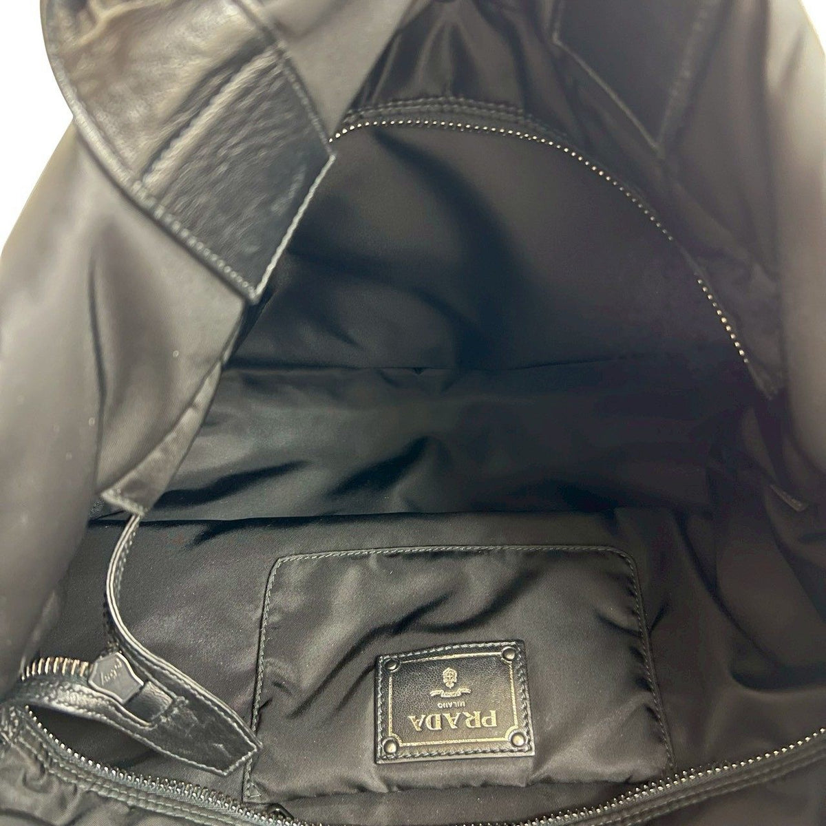 プラダ テスート ナイロン レザー2wayバッグ