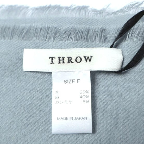 THROW HANNAHライトリネンウールカシミヤストール