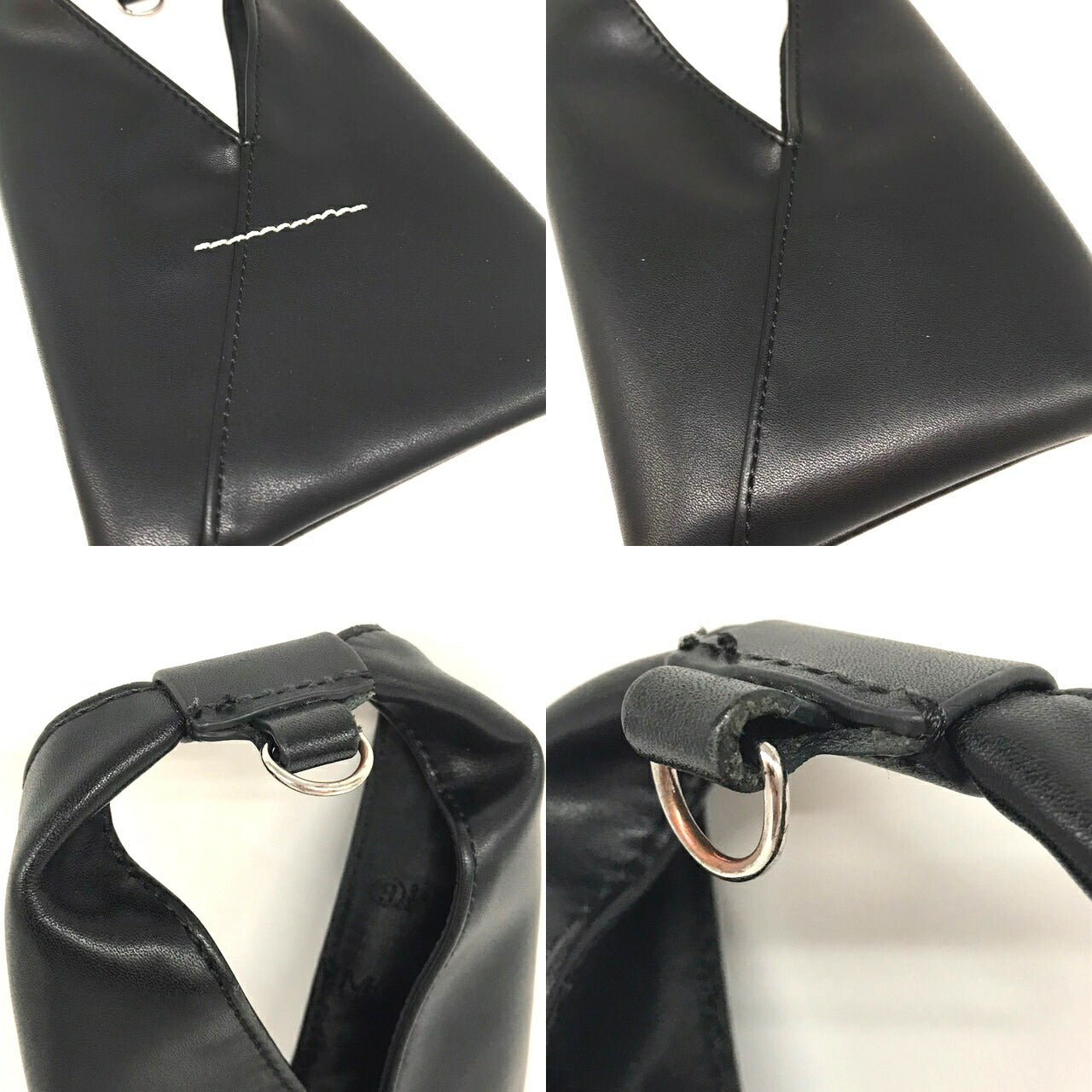 MM6 メゾン マルジェラ レザー フォン ショルダー バッグ