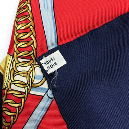 エルメス シルクスカーフ エペロン・ドール レッド