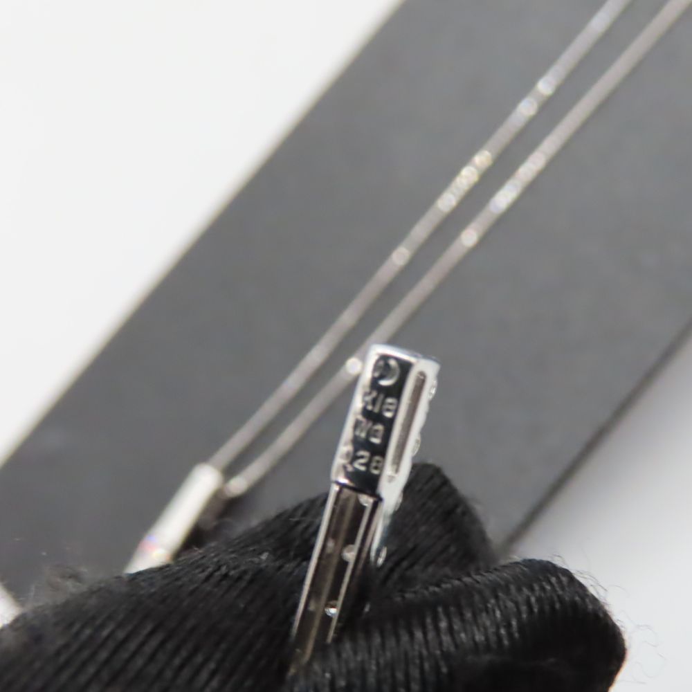 Tasaki K18WG ダイヤモンド ネックレス