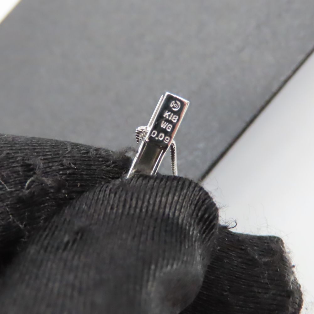 Tasaki K18WG ダイヤモンド ネックレス