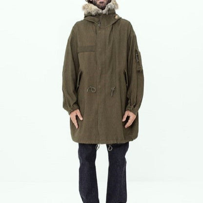 visvim SIX-FIVE FISHTAIL PARKA ウールリネン フィッシュテールパーカー