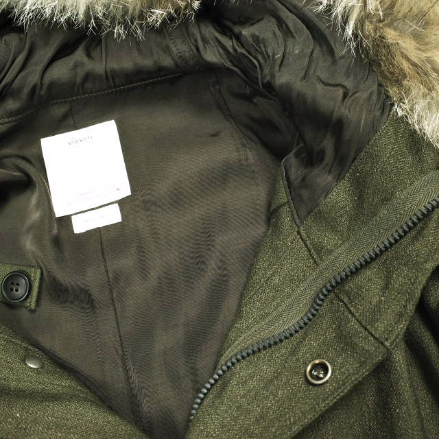 visvim SIX-FIVE FISHTAIL PARKA ウールリネン フィッシュテールパーカー