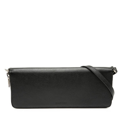 バレンシアガ LEASH CLUTCH レザーショルダーバッグ
