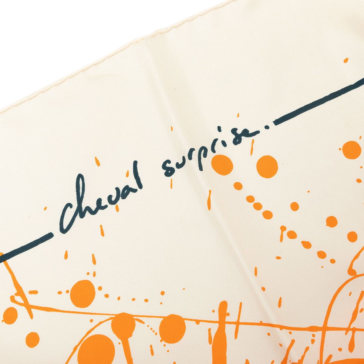 エルメス カレ90 Cheval Surprise シルクスカーフ