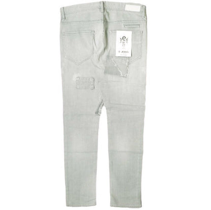 イージーンズ SEA HORSE SLIM 綿 ストレッチデニムパンツ