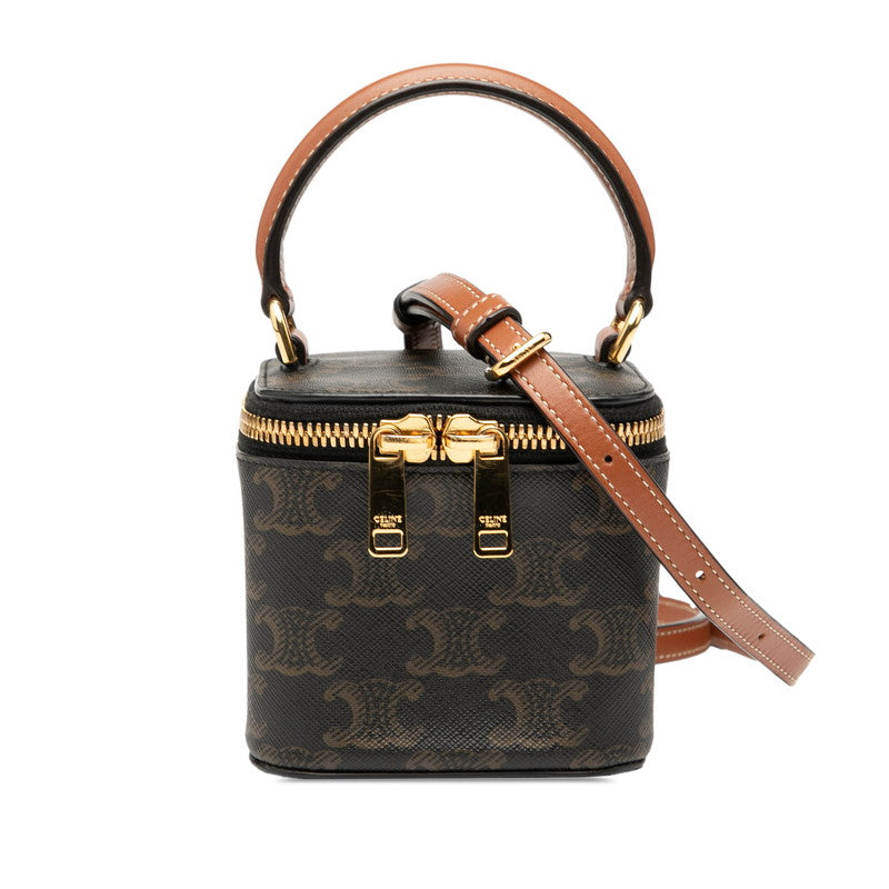 セリーヌ トリオンフ PVC レザー 2WAY バッグ