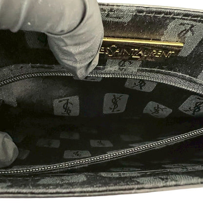 イヴサンローラン レザーハンドバッグ