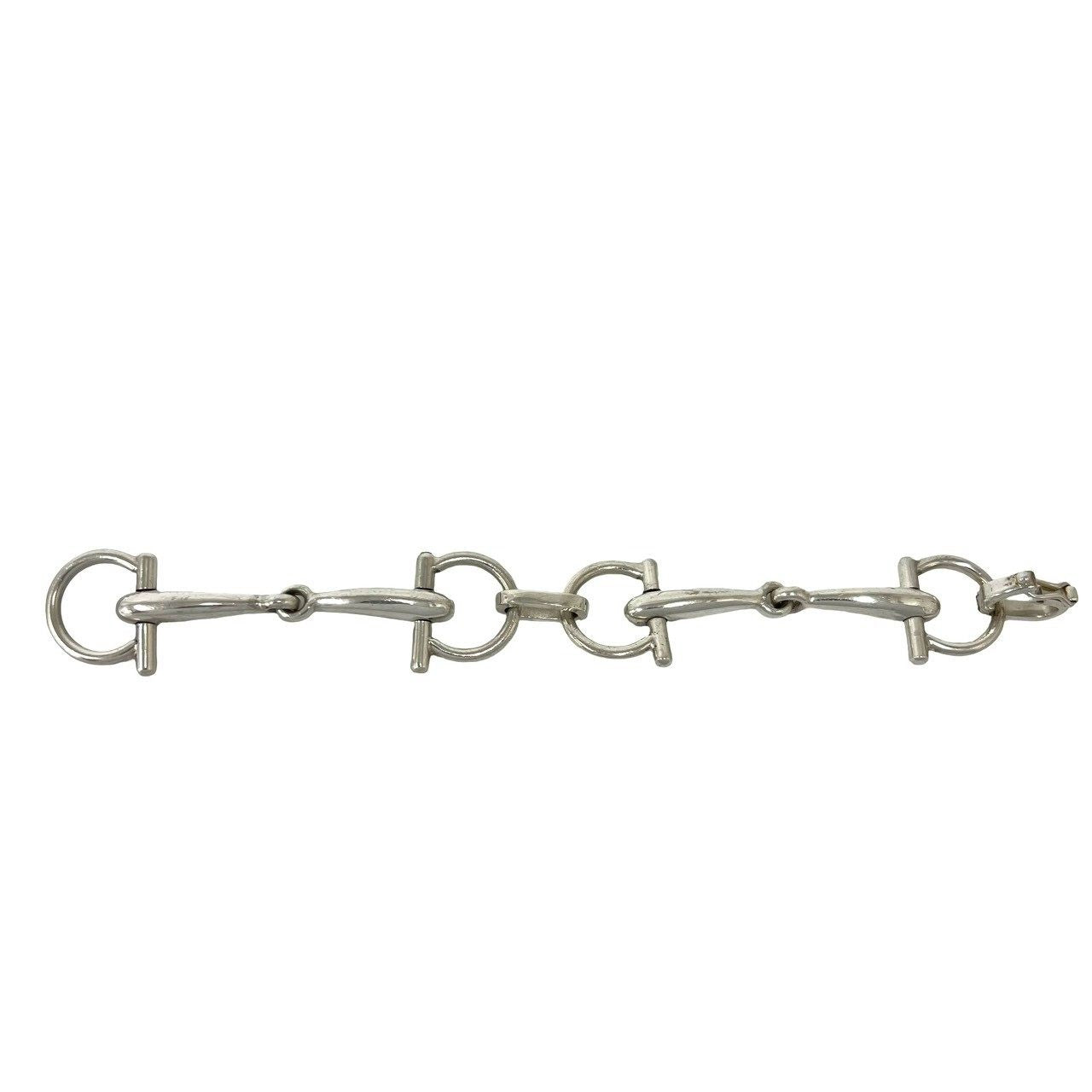 グッチ 925シルバー ホースビット ブレスレット