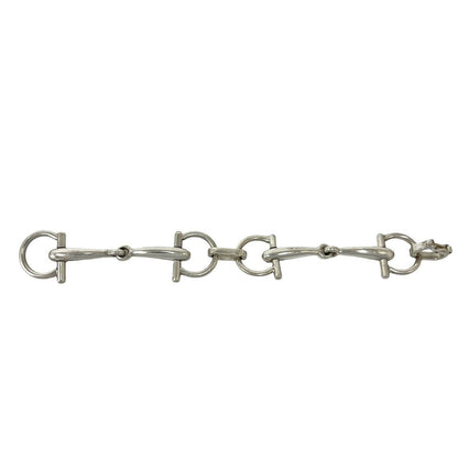 グッチ 925シルバー ホースビット ブレスレット