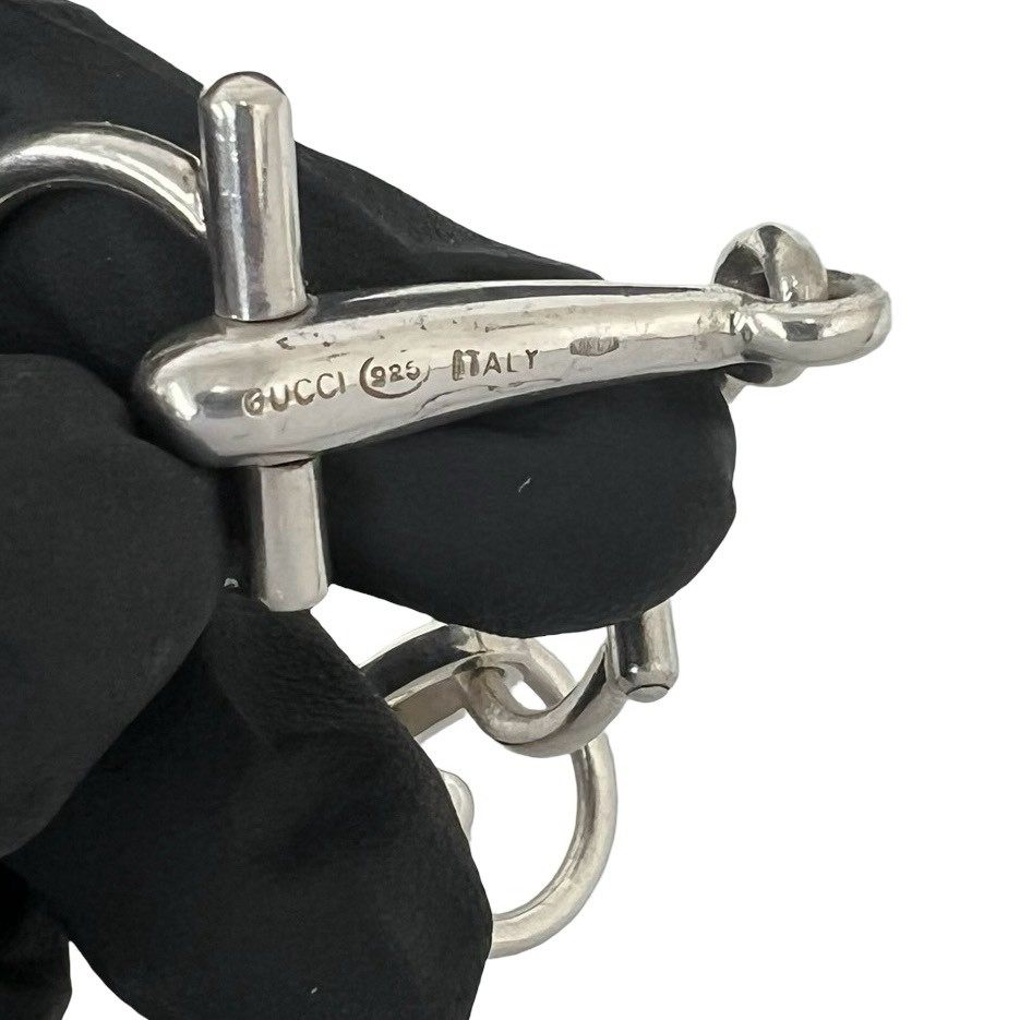 グッチ 925シルバー ホースビット ブレスレット