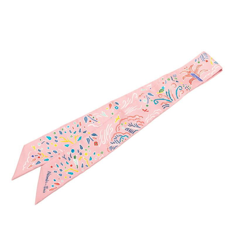 エルメス ISOLA DI PRIMAVERA シルクツイリー