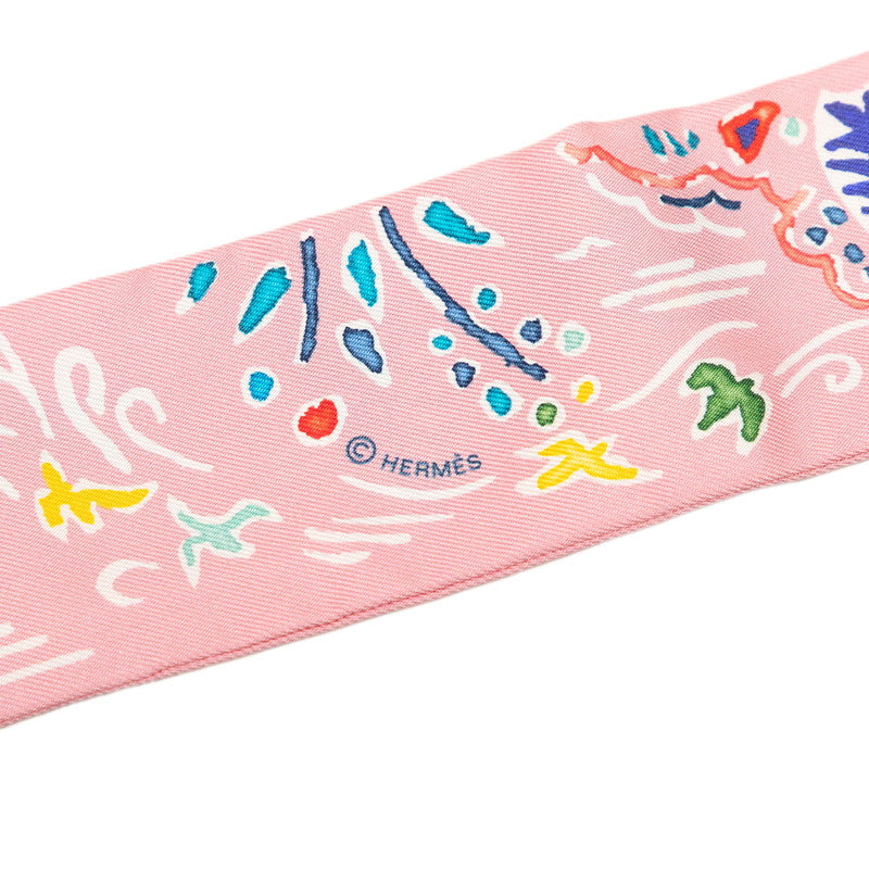 エルメス ISOLA DI PRIMAVERA シルクツイリー