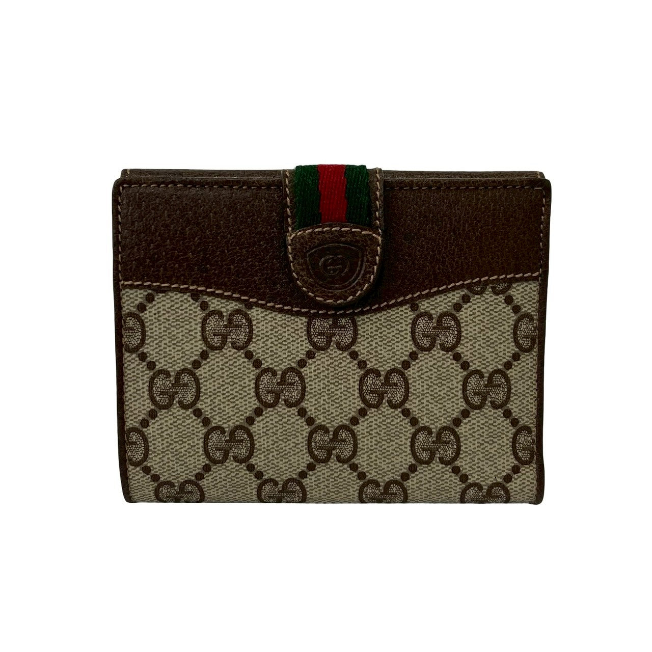 グッチ GG レザー 二つ折り財布