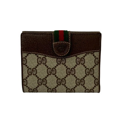 グッチ GG レザー 二つ折り財布