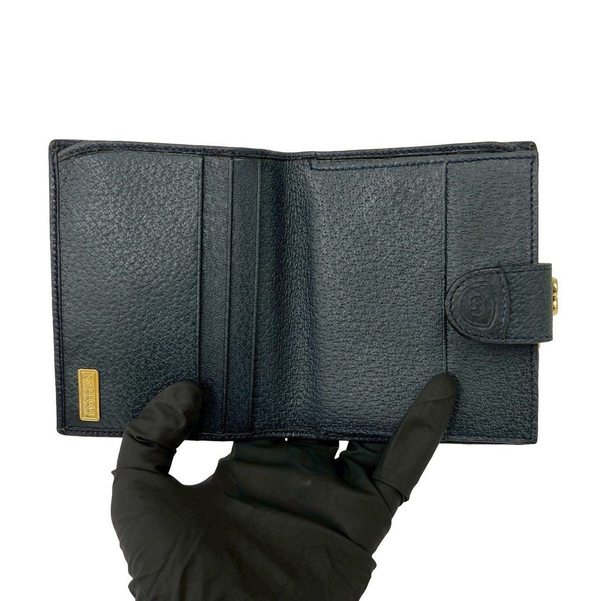 グッチ レザー 二つ折り財布
