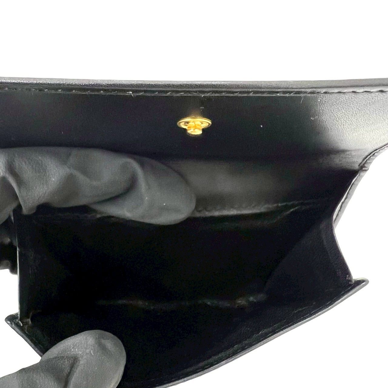 グッチ マイクロGG レザー 二つ折り財布