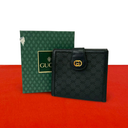 グッチ レザー 二つ折り財布