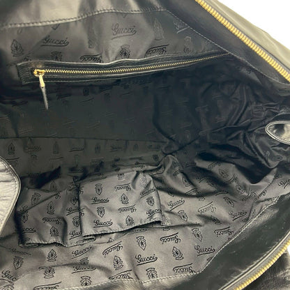 グッチ ヒステリア レザー ハンドバッグ